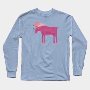 Daft Moose Long Sleeve T-Shirt